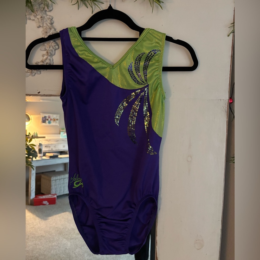 GK Elite "Gabrielle Douglas" Gymnastics Leotard - Adult Small